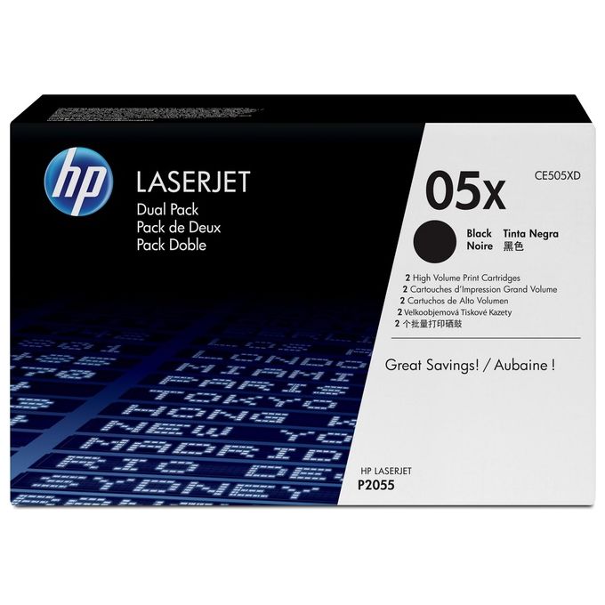 foto del prodotto hp toner nero 6500 pagine alta capacita dual pack