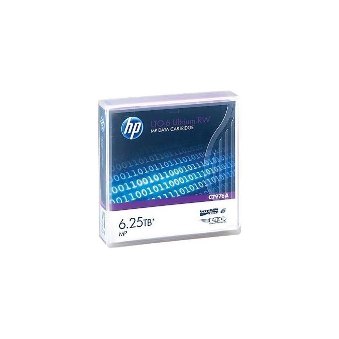 foto del prodotto hp ultrium 6 data cartridge rw da 6.25tb