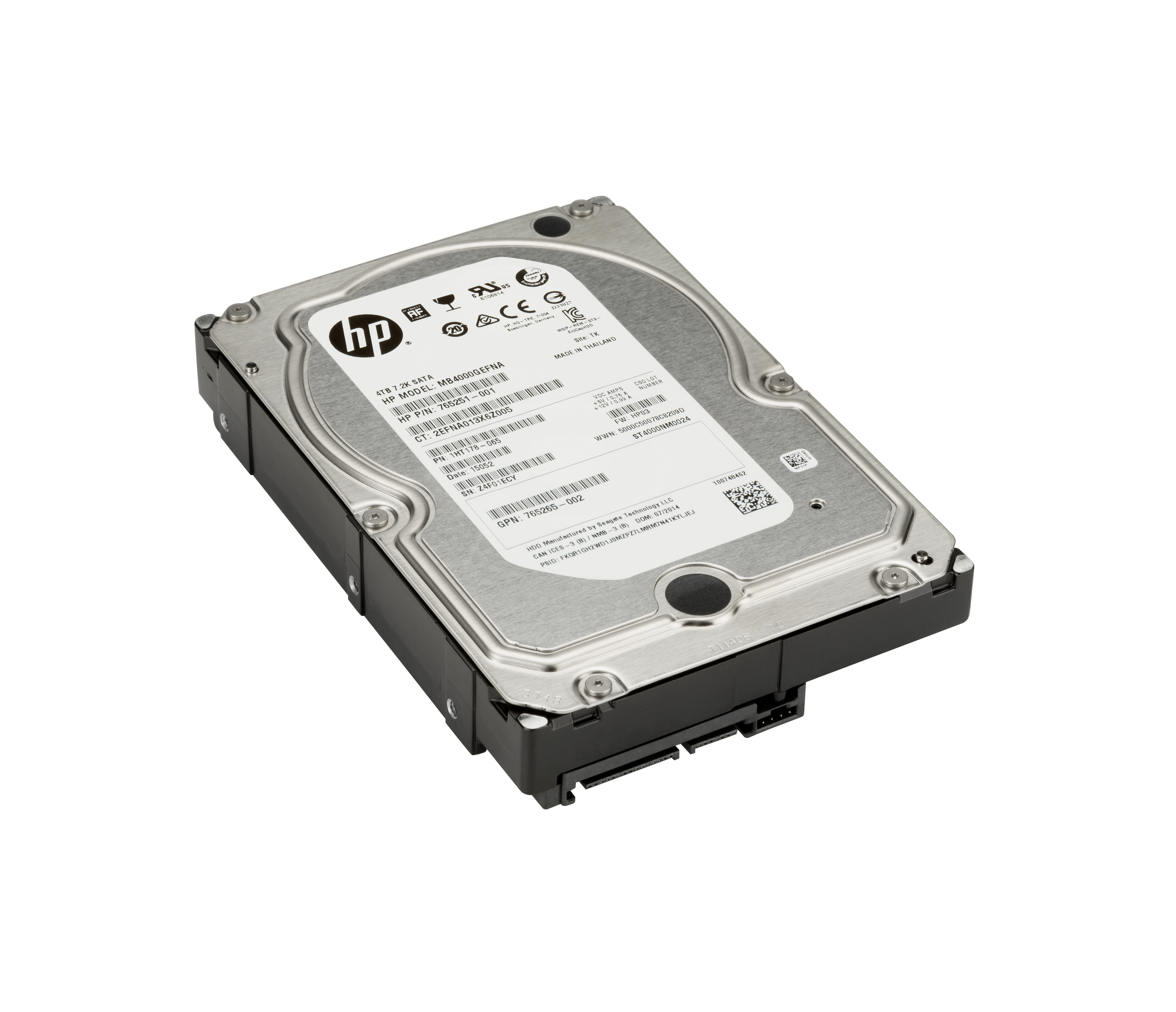 foto del prodotto hp unit disco rigido sata 7200 da 4 tb