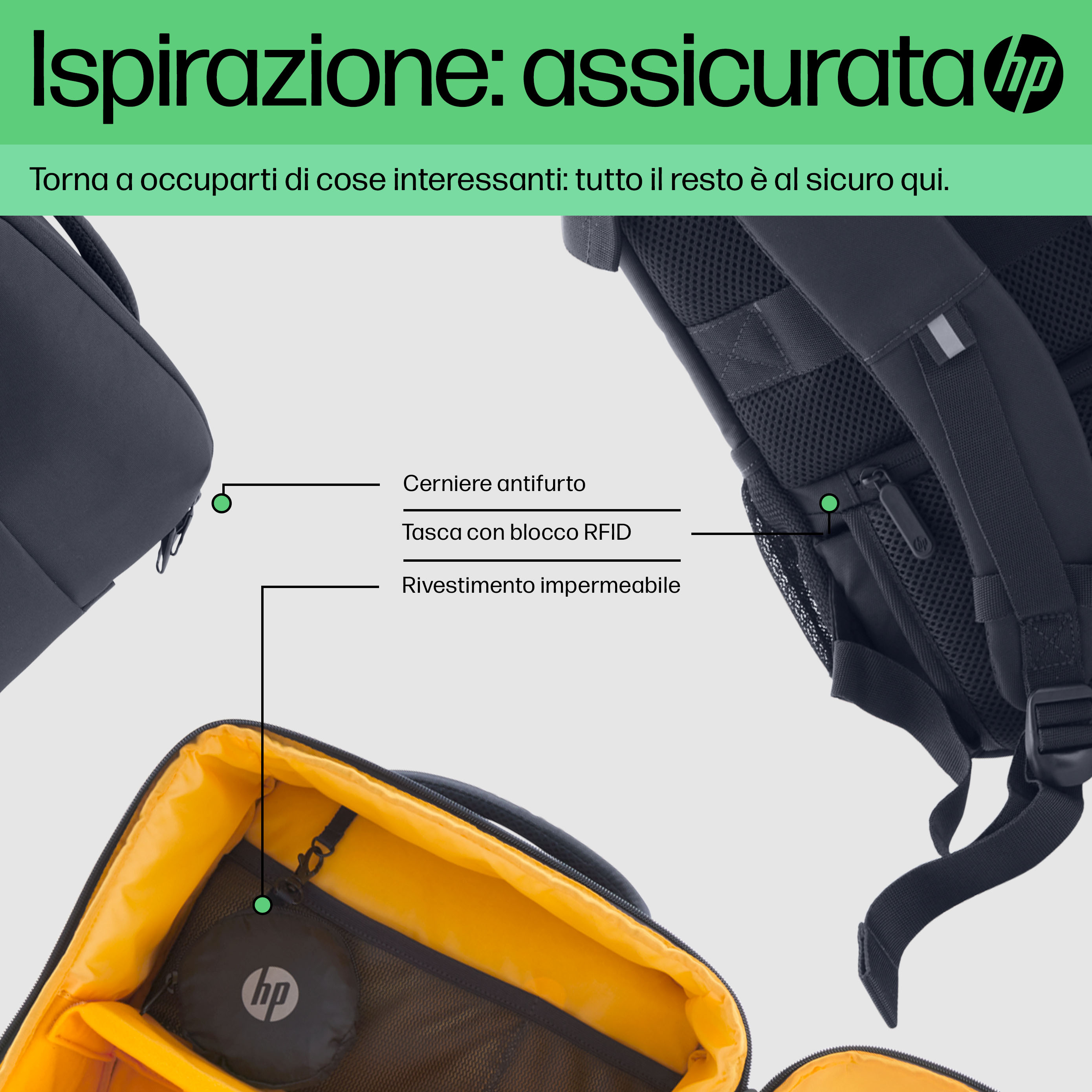 foto del prodotto hp zaino per laptop creator da 16,1