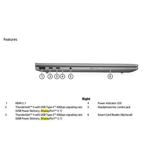 foto del prodotto hp zb8g1i14 u7 255h 14 16gb 512