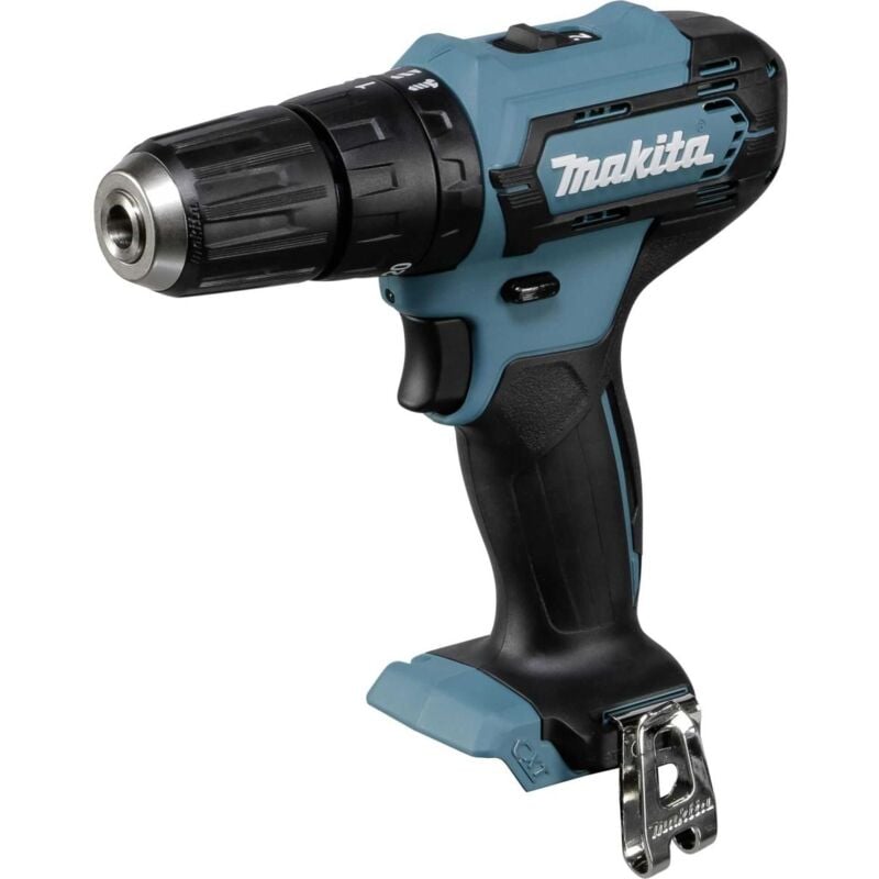 foto del prodotto hp333dz trapano avvitatore a percussione a batteria 2 velocit chiave autocentrante 10 mm 30 n m makita