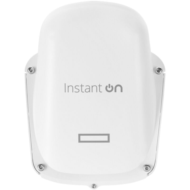 foto del prodotto hpe access point wi-fi 6 ap27 esterno dual radio bianco per 75 utenti poe