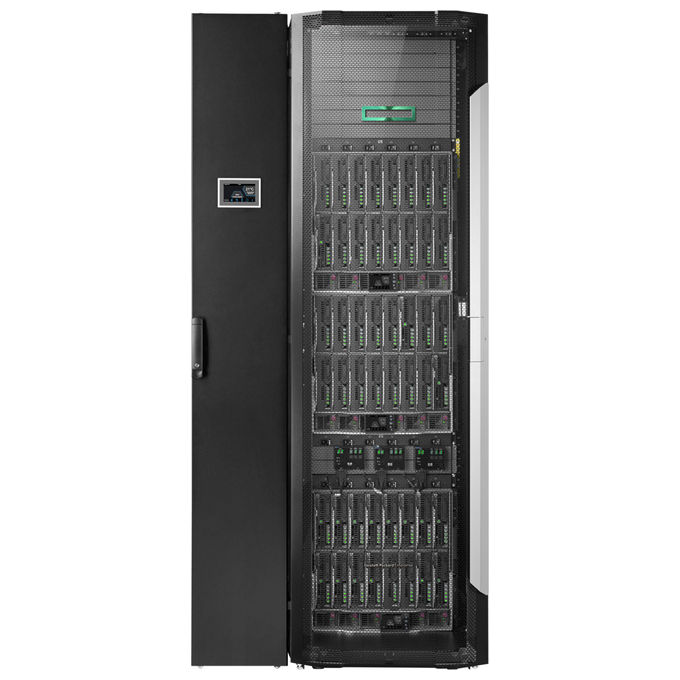 foto del prodotto hpe kit griglia p65106 b21 per proliant ml30 gen11 con 1 ventola nero argento server