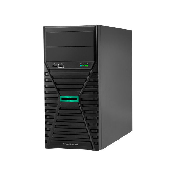 foto del prodotto hpe proliant ml30 gen11 server tower intel xeon e 2414 16gb ddr5 350w