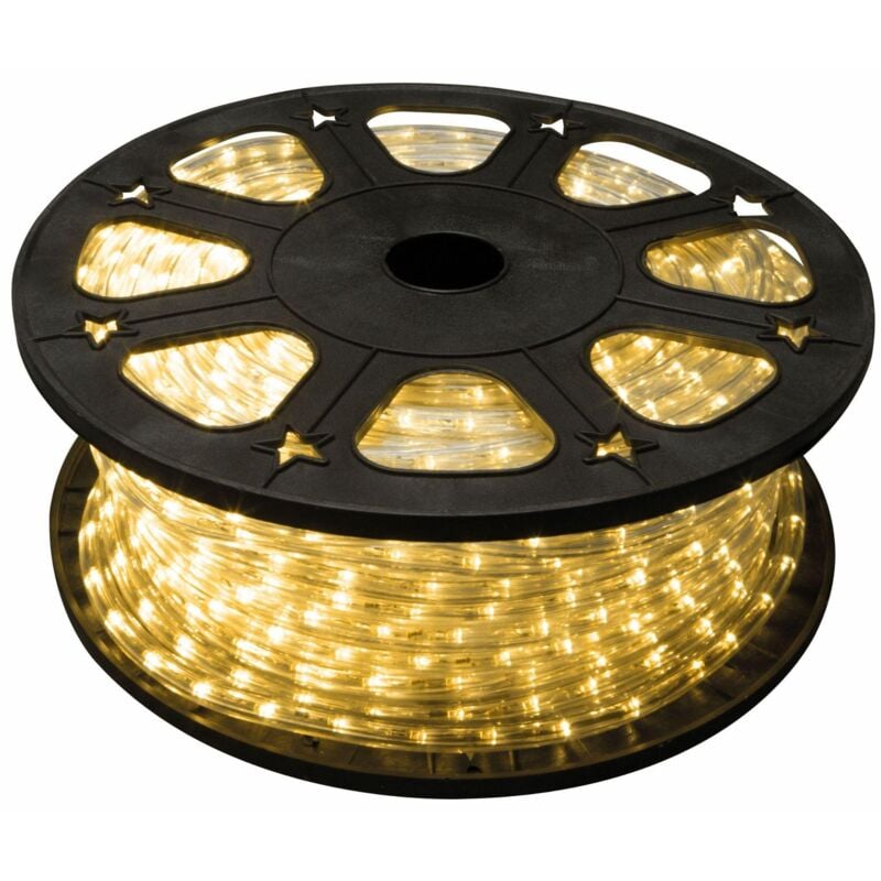 foto del prodotto hq power corda luminosa a led 45 m bianco caldo