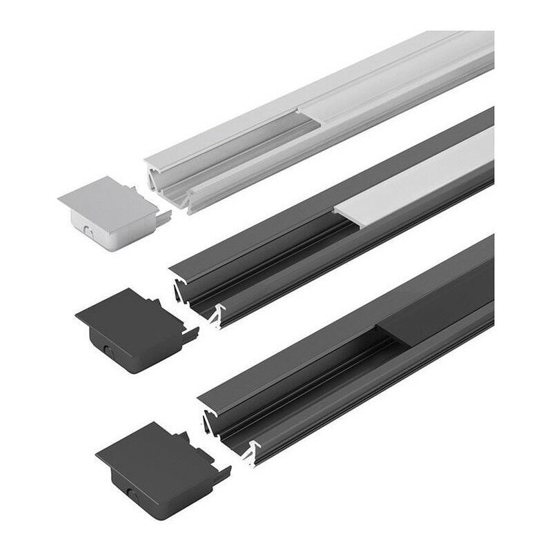 foto del prodotto hs rowe profilo del canale g2 opal l3m alu profilo di copertura