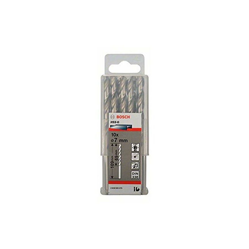 foto del prodotto hss g din338 7,0 x 69 x 109 10 uds