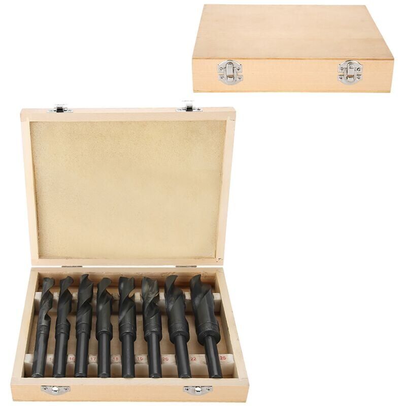 foto del prodotto hss twist drill bit set gambo ridotto per legno metallo muratura fai da te