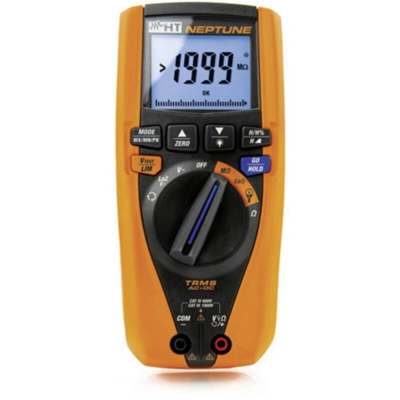 foto del prodotto ht instruments ht neptune tester per installazioni, tester vde calibrato iso norma vde 0413