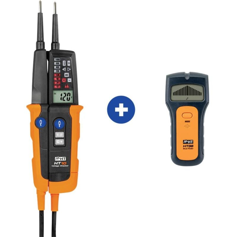 foto del prodotto ht instruments ht10 scan kit tester di tensione a due poli cat iv 1000 v