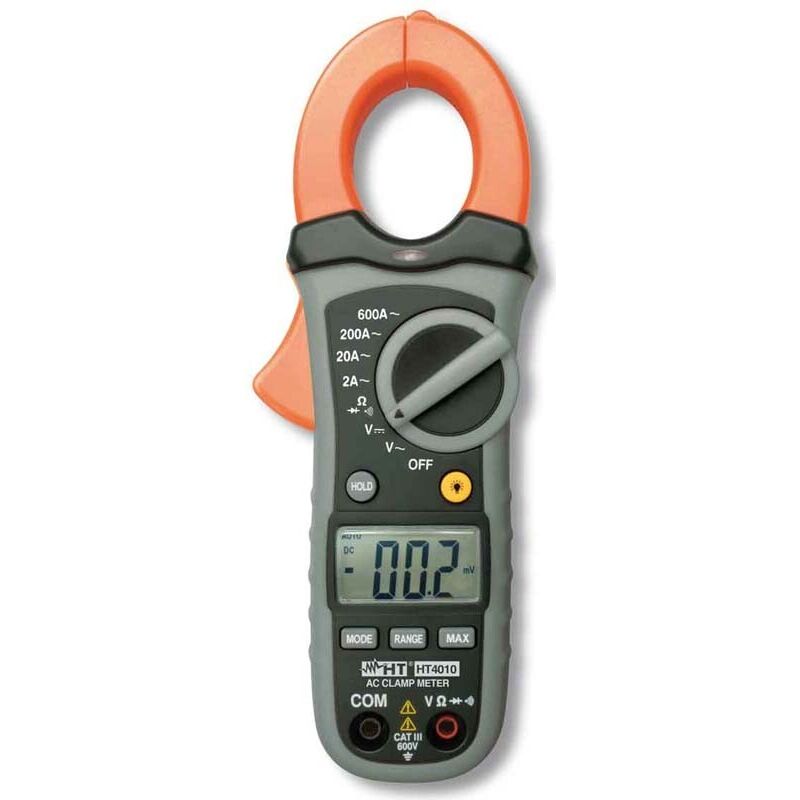 foto del prodotto ht italia pinza digitale ac600a cat iii 600v ht4010 cod. hp004010 