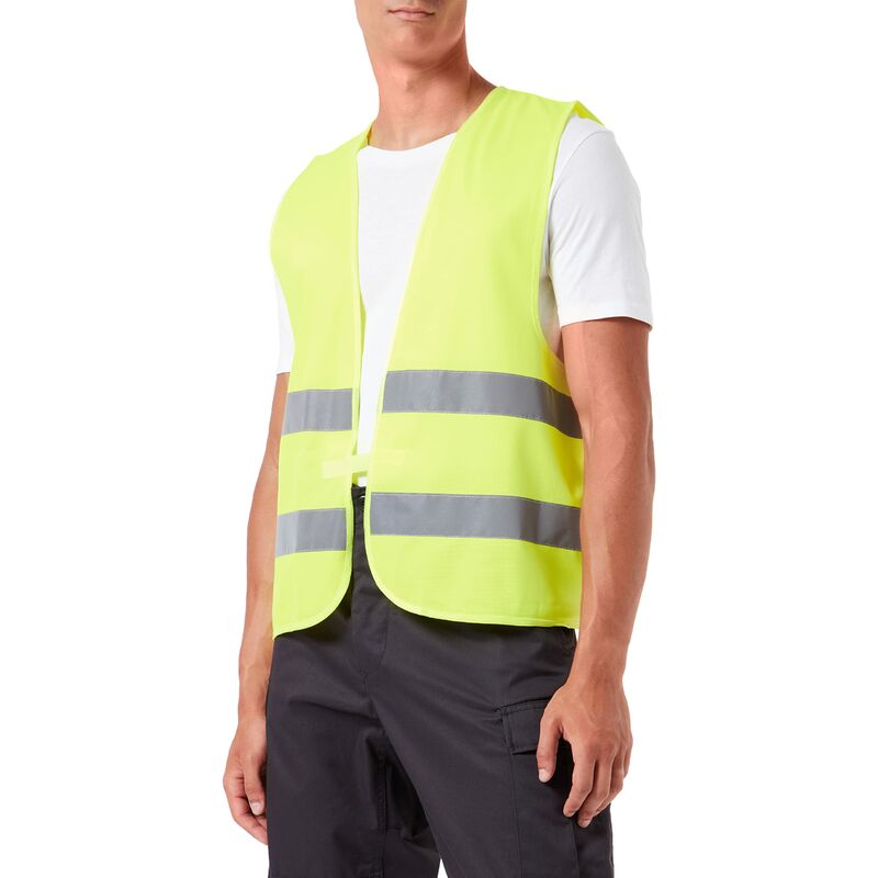 foto del prodotto htc equipement s 321810 gilet di sicurezza alta visibilit , giallo, xl