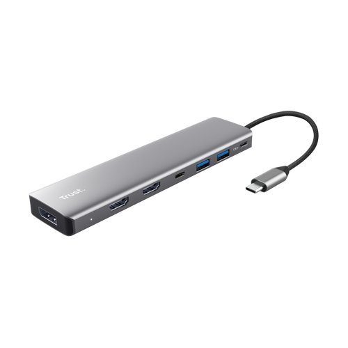 foto del prodotto hub trust 25661 dalyx usb c grey
