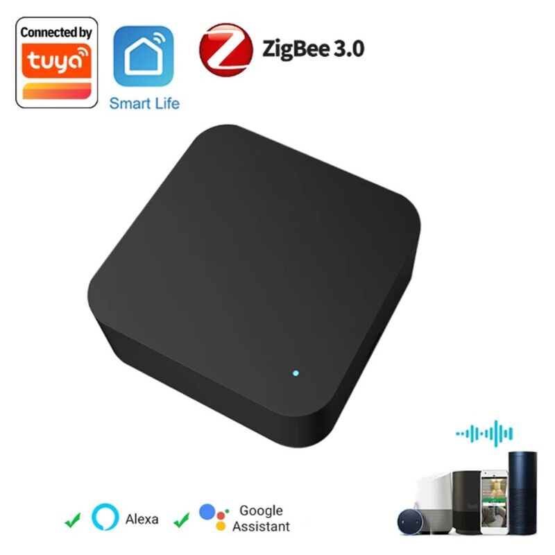 foto del prodotto hub universale smart zigbee ed ir tuya