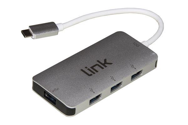 foto del prodotto hub usb 3.1 type c 4 porte usb