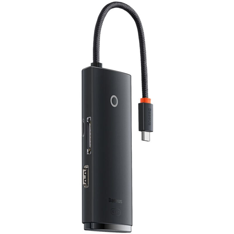 foto del prodotto hub usb c multifunzione serie lite 2 x usb 3.0 usb c hdmi 1.4 sd tf nero