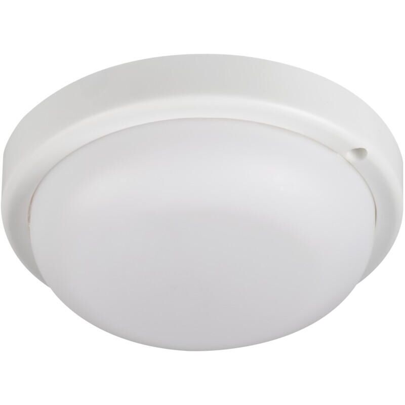 foto del prodotto hublot led rotondo 9w 720lm ip54 bianco naturale installazione murale