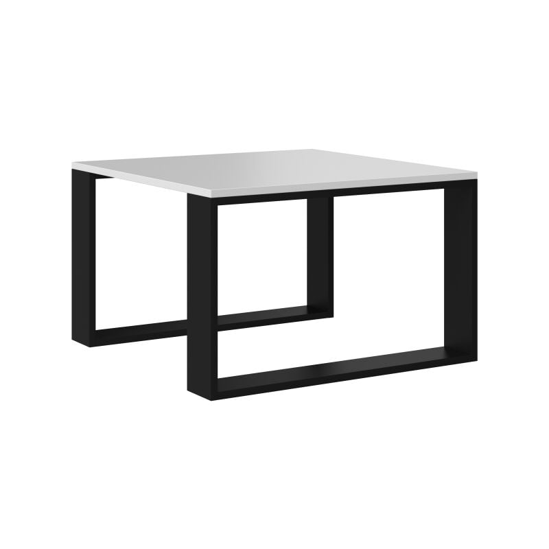 foto del prodotto hucoco alada tavolino quadrato in stile industrial 67x67x40 cm tavolino basso