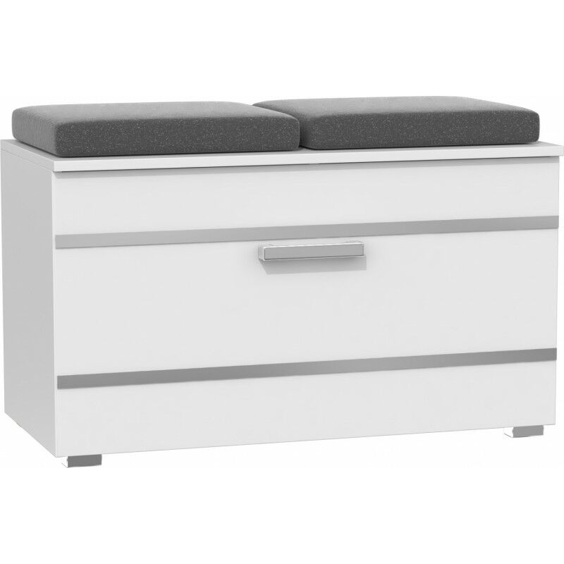 foto del prodotto hucoco almora scarpiera 85x45x35cm scarpiera ingresso scarpiera 4 nicchie 2 cuscini