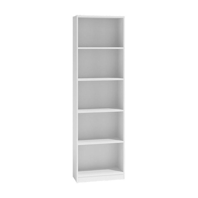 foto del prodotto hucoco florence libreria moderna a 5 nicchie soggiorno ufficio camera da letto 30x40x182 mobile contenitore multifunzionale per libri