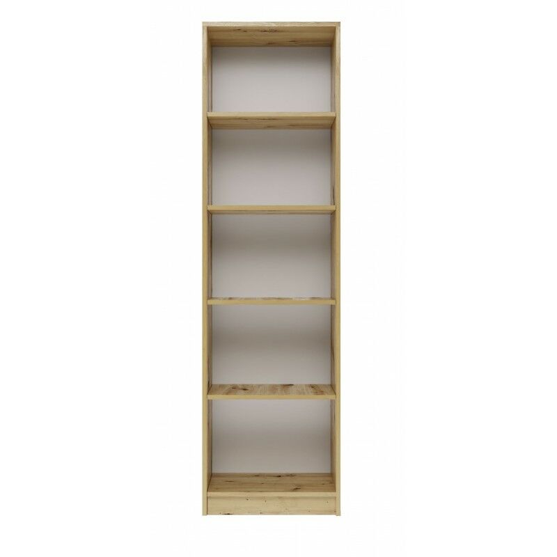 foto del prodotto hucoco kaffi libreria soggiorno in stile scandinavo 50x30x181 5 ripiani libreria
