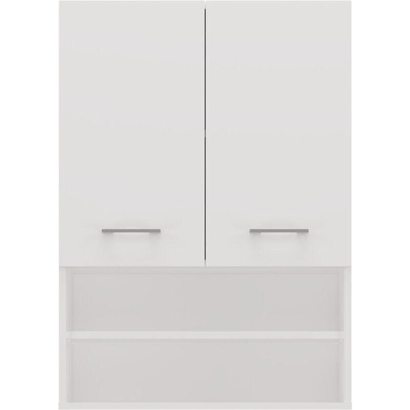 foto del prodotto hucoco nellio armadio a specchio a parete armadio a muro per il bagno 64x30x90 cm contenitore per il bagno