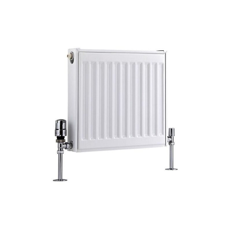 foto del prodotto hudson reed eco radiatore convettore orizzontale pannello singolo 300mm x 400mm bianco