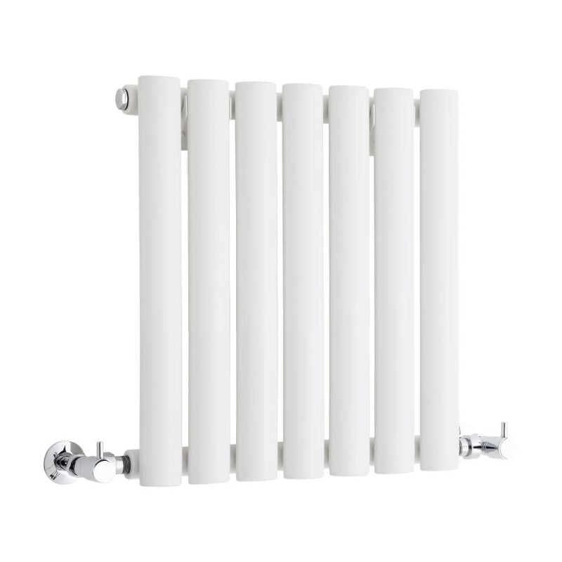 foto del prodotto hudson reed revive radiatore di design orizzontale 400mm x 413mm bianco