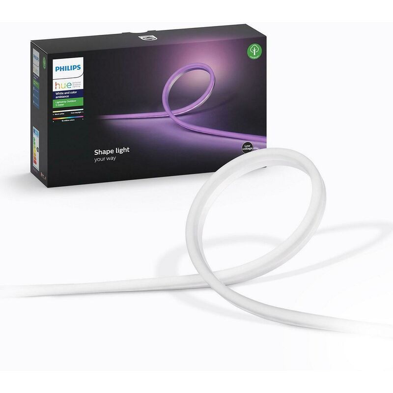 foto del prodotto hue lightstrip da esterno 37,5w 5m 929002289102 80465000 70985300 philips