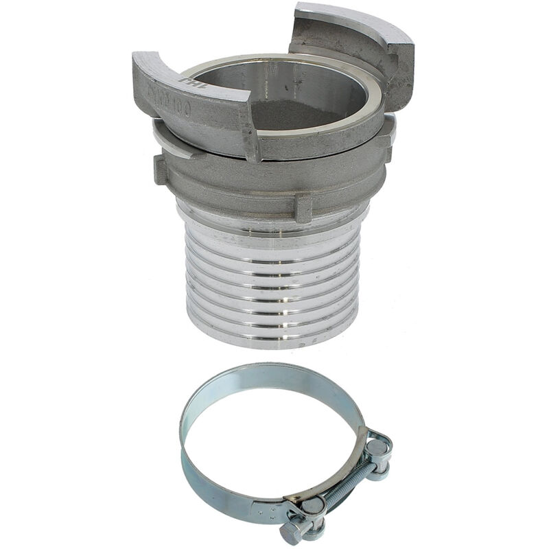 foto del prodotto huggy tuyaux raccordo simmetrico guillemin, dn 100 x 100 mm, con collare a tourillon