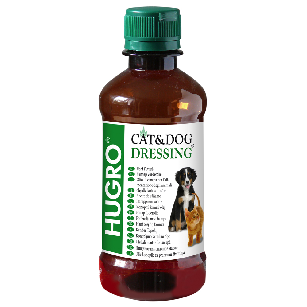 foto del prodotto hugro olio di canapa 250 ml