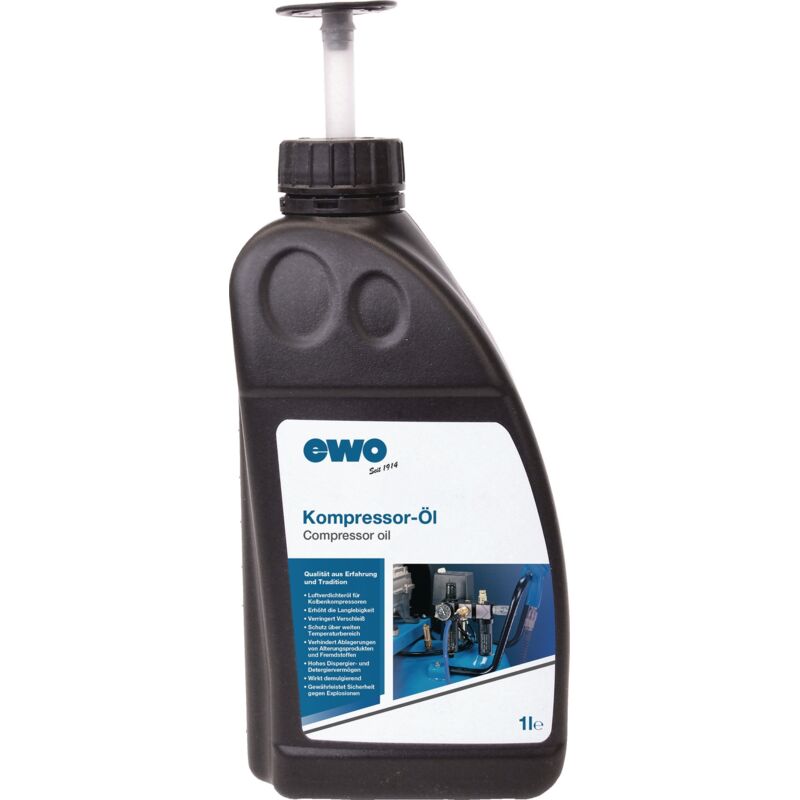 foto del prodotto huile pour compresseur bouteille 1l ewo