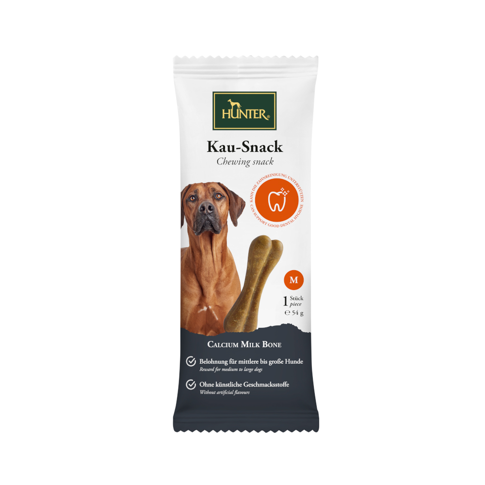 foto del prodotto hunter calcium milk bone snack per cani 1 pz da 10 cm