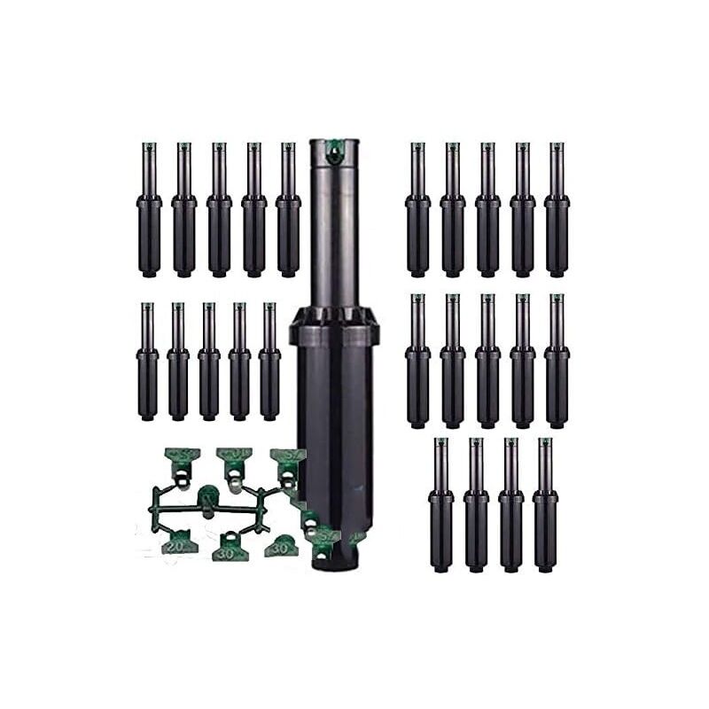 foto del prodotto hunter set di 25 irrigatore srm04 1 2 , irrigatore a turbina, portata da 4,9 a 14 m, angolo regolabile