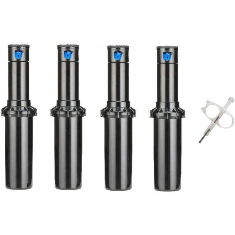 foto del prodotto hunter set di 4 irrigatore pgp04 ultra da 3 4 . portata da 4,9 a 14 m chiave di regolazione