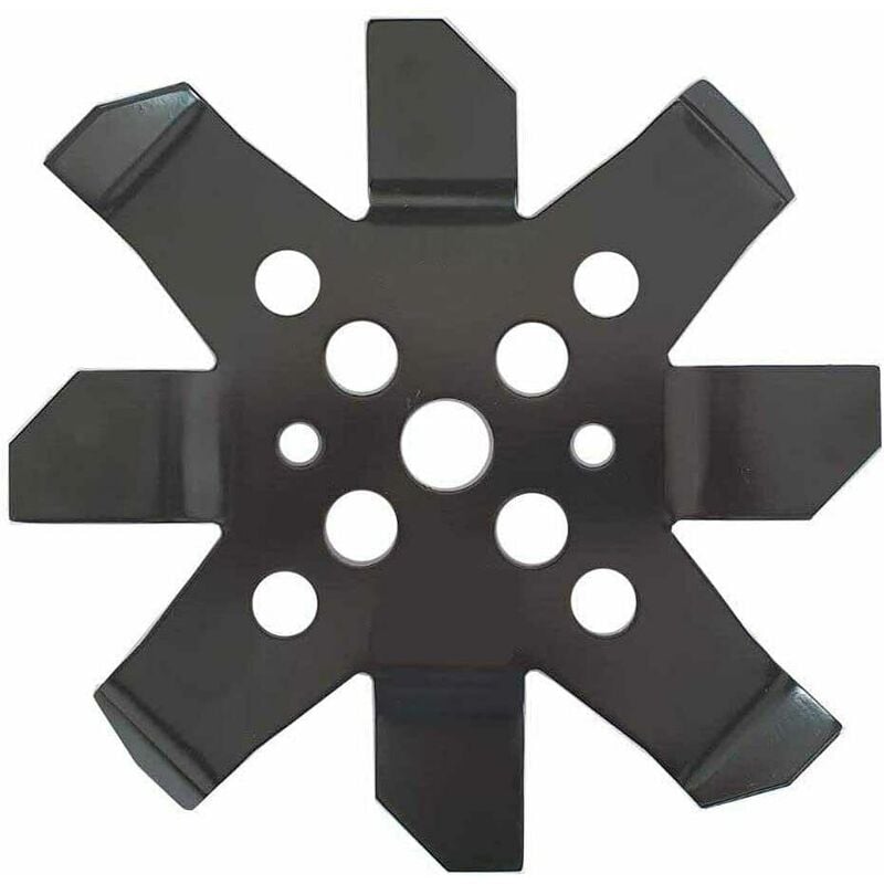 foto del prodotto hurricane lama disco decespugliatore tritatutto a 8 denti in acciao spessore 3mm