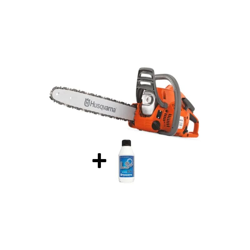 foto del prodotto husqvarna motosega a scoppio 120 mark ii barra 35cm 1.4 kw 4.85 kg olio omaggio