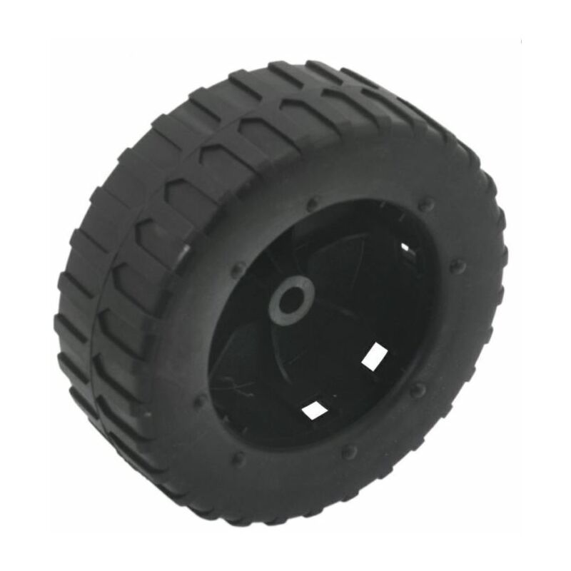 foto del prodotto husqvarna ruota anteriore diametro 128 mm mep 635e flymo re330 perno 8 mm