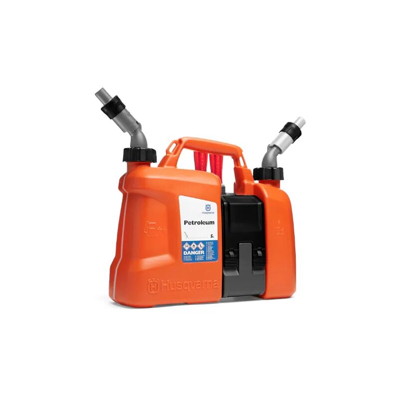 foto del prodotto husqvarna tanica combinata per carburante 5lt pia olio 2,5lt