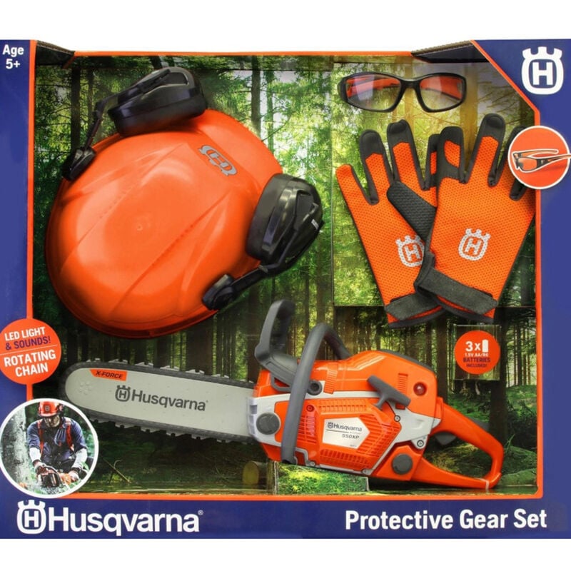 foto del prodotto husqvarna toys motosega giocattolo husqvarna 550 xp con kit dpi giocattolo regalo bambino 546272401