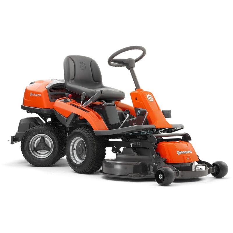 foto del prodotto husqvarna trattorino r214t 586cc idrostatico mulching posteriore senza piatto