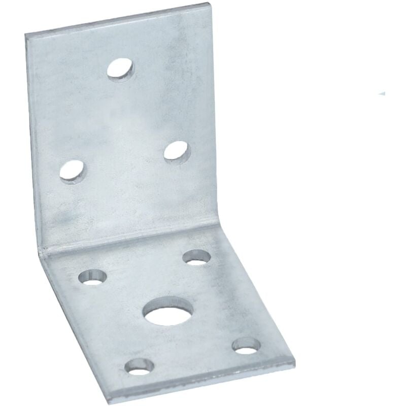 foto del prodotto hvg2600 raccordo ad angolo in confezione risparmio da 25 pezzi, 50 x 50 x 35 x 3 mm, zincato connex