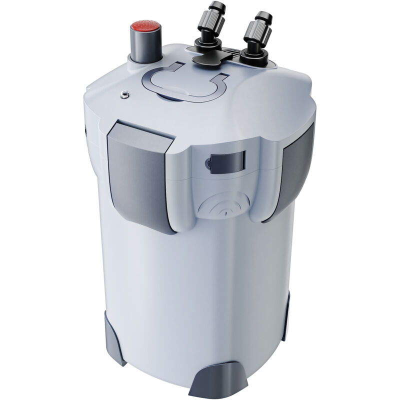 foto del prodotto hw 403b filtro esterno per acquari con pompa 1.400 l h e chiarificatore uvc da 9w, filtro a 3 stadi con mezzi e spugne filtranti inclusi sunsun