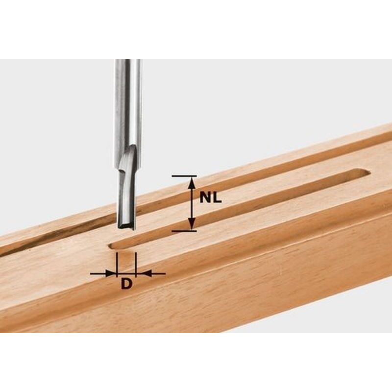 foto del prodotto hw s8 fresa per scanalature monotagliente 6 x 14 x 55 mm festool