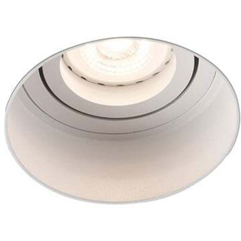 foto del prodotto hyde bianco tondo regolabile. s m gu10 marca faro