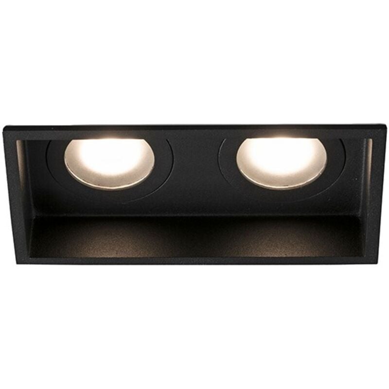 foto del prodotto hyde nero quadr. 2l gu10 marca faro