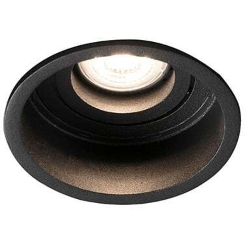 foto del prodotto hyde nero tondo orien. gu10 marca faro