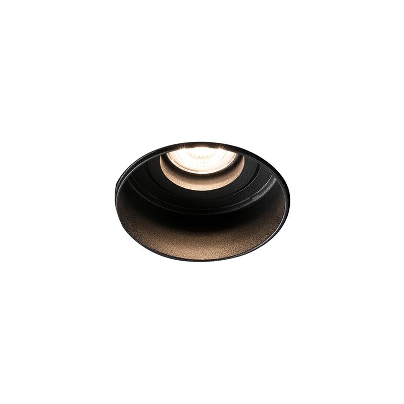 foto del prodotto hyde nero tondo orien. s m gu10 marca faro