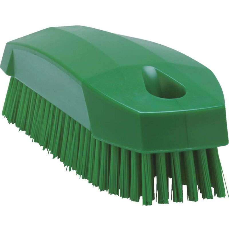 foto del prodotto hygiene 64402 spazzolino unghie s, duro, 130 mm, verde vikan